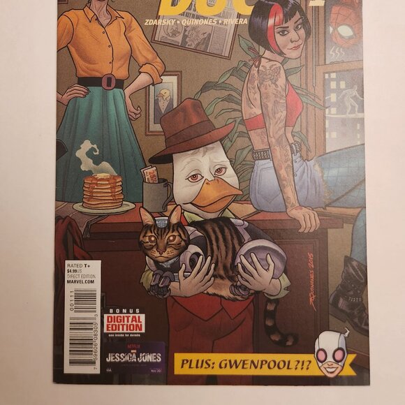 Howard The Duck #1H (2015) Marvel Comics, 1st Full Appearance of Gwenpool, NM - Picture 2 of 14